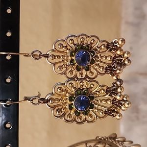 Late 1960's dangling earrings